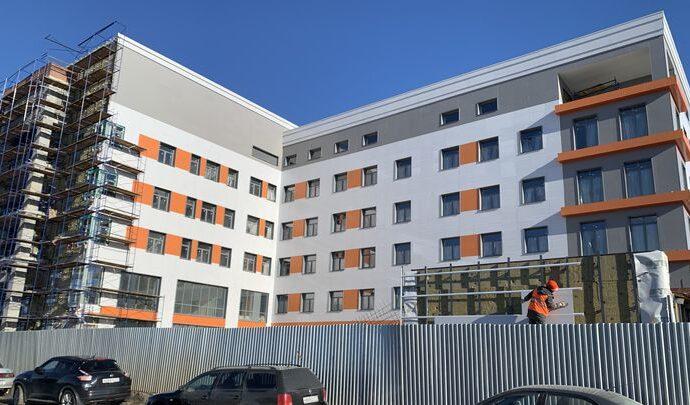 Новый корпус перинатального центра готов на 70%