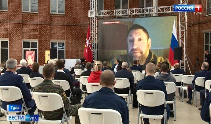 Урок мужества посвятили подвигу бойцов 6-ой роты Псковской дивизии ВДВ