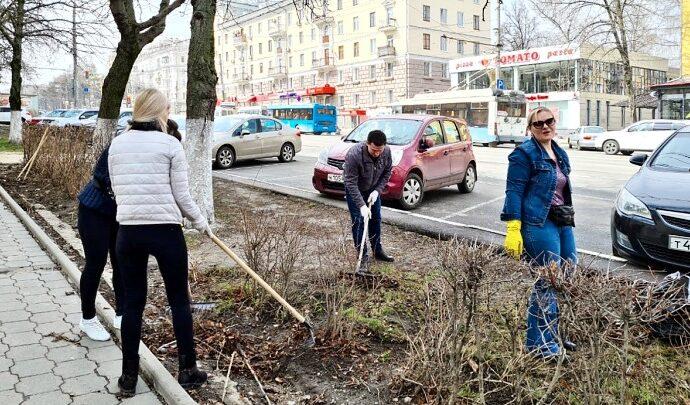 В Туле состоялся второй общегородской субботник