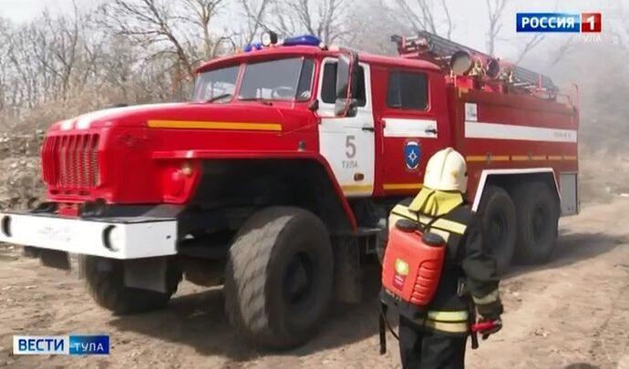 На улице Щегловская засека загорелся автобус