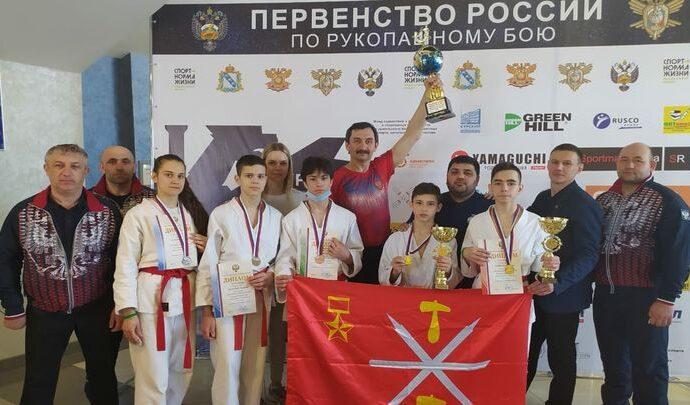 Тульские «рукопашники» завоевали 15 медалей на первенстве России
