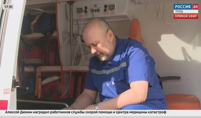 В Туле наградили работников скорой помощи