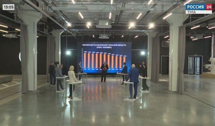 Россия 24 Тула. Ток-шоу. Эфир от 18.04.2021