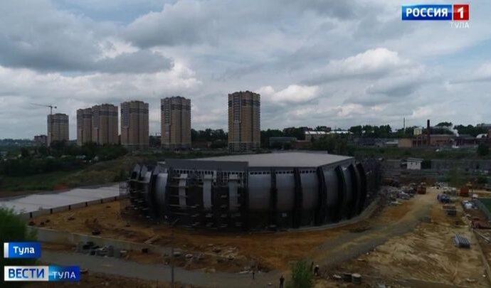 «Летающая тарелка» для тульских единоборцев готова на 70%