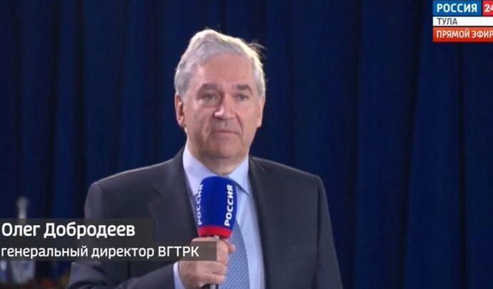 Гендиректор ВГТРК Олег Добродеев поздравил коллектив с 30-летием компании