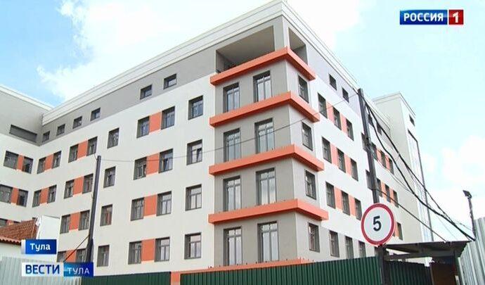 Новый перинатальный центр в Туле готов на 75%