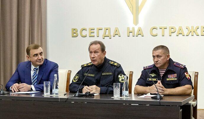 Виктор Золотов, Алексей Дюмин и Владимир Цибульский