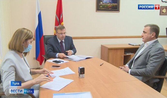 Алексей Дюмин подал документы на участие выборах губернатора