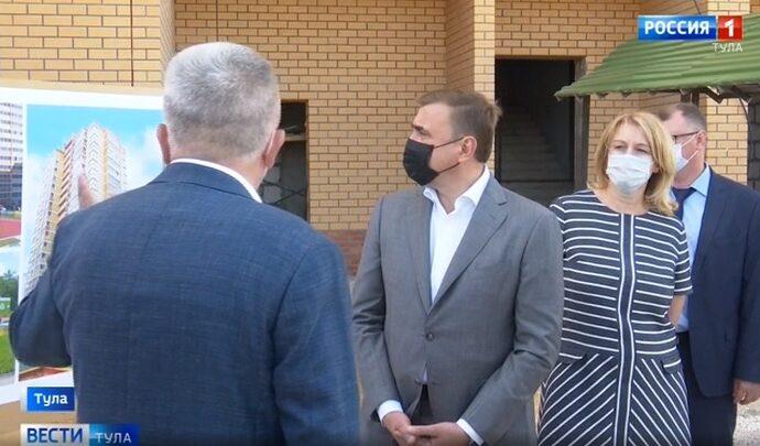 В новых микрорайонах Тулы сделали акцент на плановое развитие территории