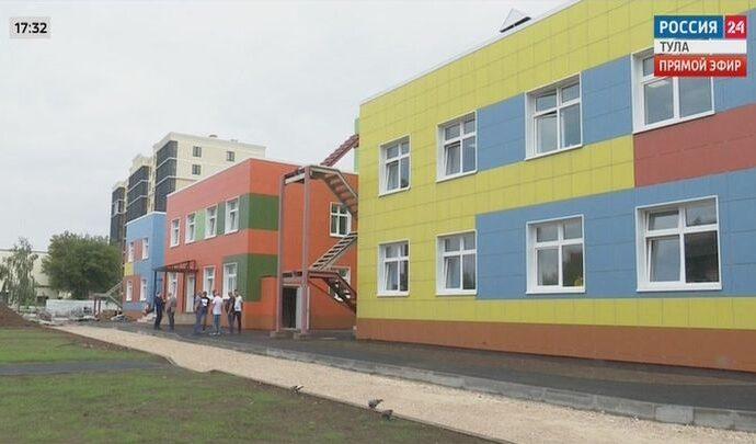 Детский сад на Красноармейском проспекте Тулы сдадут к 1 ноября