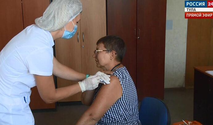Сотрудники тульского филиала ВГТРК прошли ревакцинацию