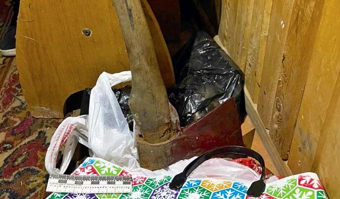 Ефремовец зарубил топором собутыльника