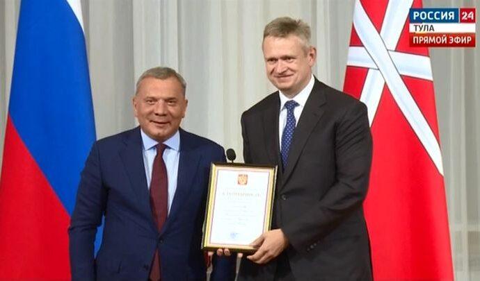 В Туле награждены работники «ЕвроХима»