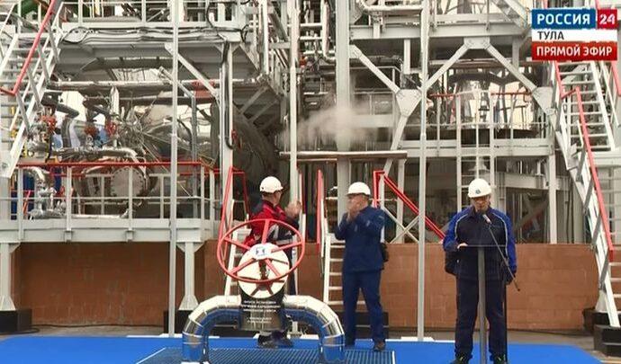 На «ЕвроХиме» в Новомосковске открыли новое производство азотных удобрений