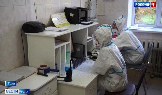В Тульской области снизился коэффициент распространения коронавируса