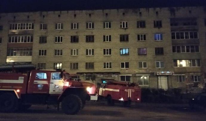 Пожар произошел в суворовской многоэтажке