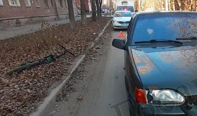 На тульских улицах дважды за сутки сбили велосипедистов