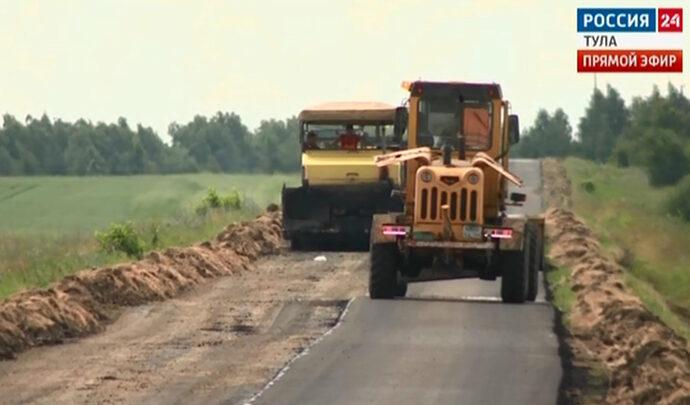 В 2022 году в Тульской области отремонтируют 235 километров дорог