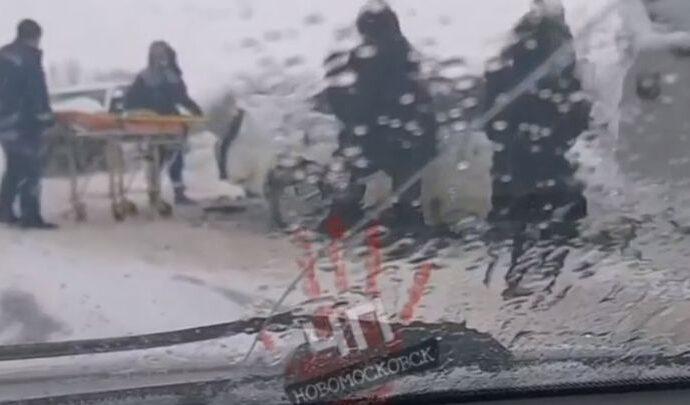В ДТП с участием автобуса на трассе Тула-Новомосковск погиб человек