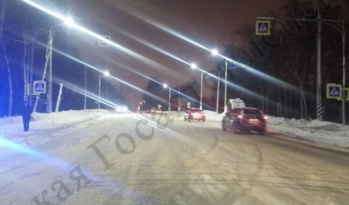 В Узловском районе девушка попала под машину на пешеходном переходе