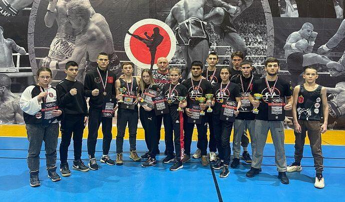 Юные тульские кикбоксёры взяли 12 медалей чемпионата и первенства ЦФО