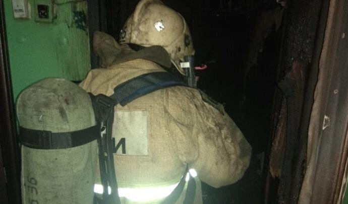 В Суворове загорелась квартира в доме на улице Чайковского