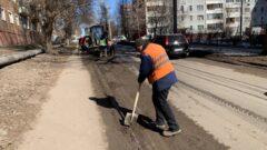В Туле раньше срока приступили к весенней уборке города