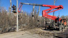 В Туле раньше срока приступили к весенней уборке города