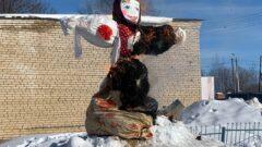 В Воловском районе отметили Масленицу по традициям древней Руси