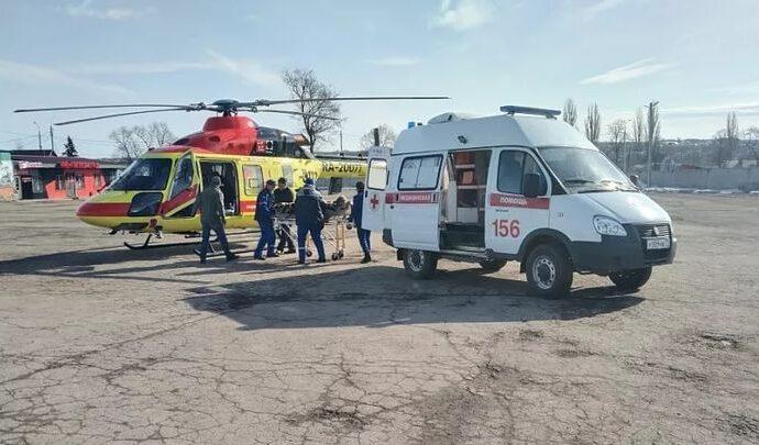 У беженки из Украины случился сердечный приступ. В Тулу её доставили на вертолёте
