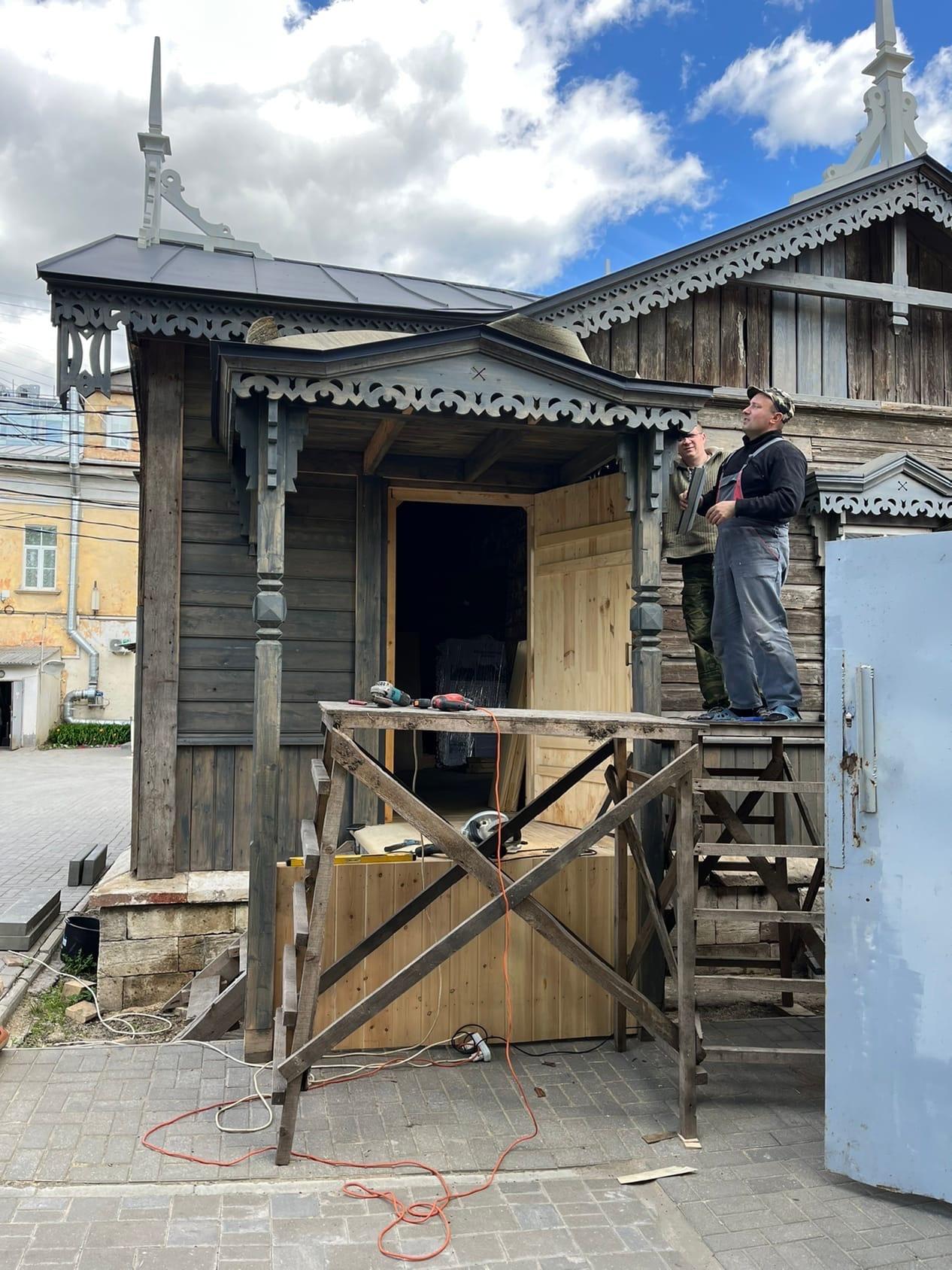 В спасенной от уничтожения последней водоразборной будке Тулы с 11 июня откроется экспозиция