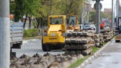 ремонт трамвайных путей