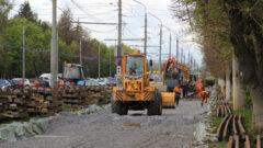 ремонт трамвайных путей