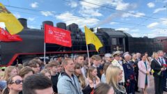 В Тулу прибыли 3 «Поезда Памяти» из Белёва, Черни и Узловой