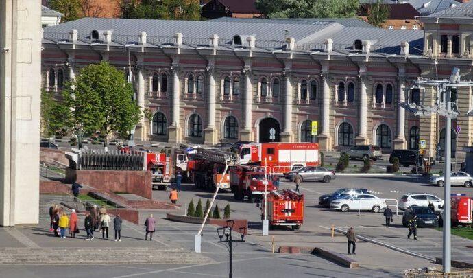 Из здания правительства Тульской области эвакуировали сотрудников