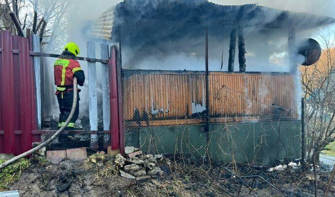 Пожилой дачник в Заокском районе получил ожоги на пожаре