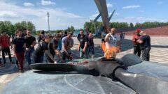 Тульские байкеры по-своему отметили День России