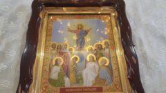 Православные верующие празднуют Вознесение Господня