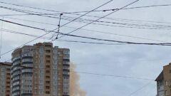 Рыжие облака снова заметили над КМЗ kmz