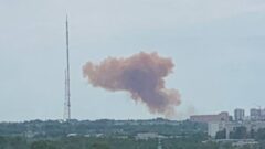 Рыжие облака снова заметили над КМЗ kmz