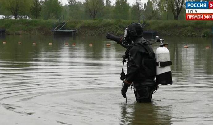 Бутылки, пробки, рыболовные сети... Что еще находят водолазы на дне тульских водоемов