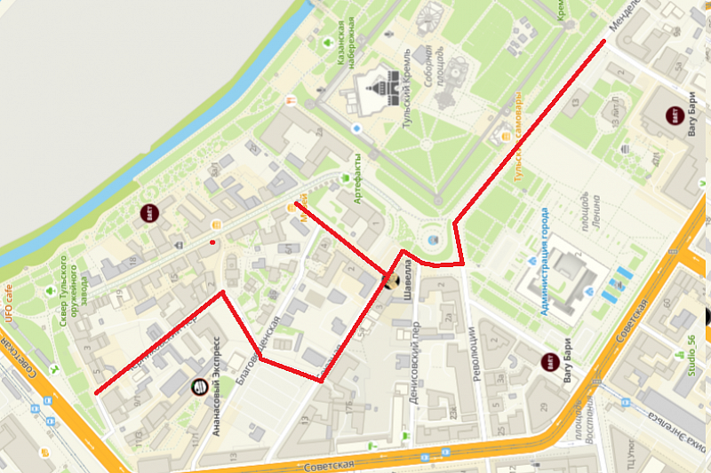 16 июля в Туле перекроют центр города