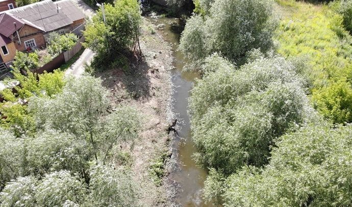 3 км берегов Воронки расчистили тульские спасатели