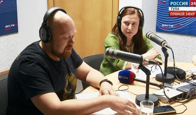 Интервью. Екатерина  Толстая и Виталий Фатеев
