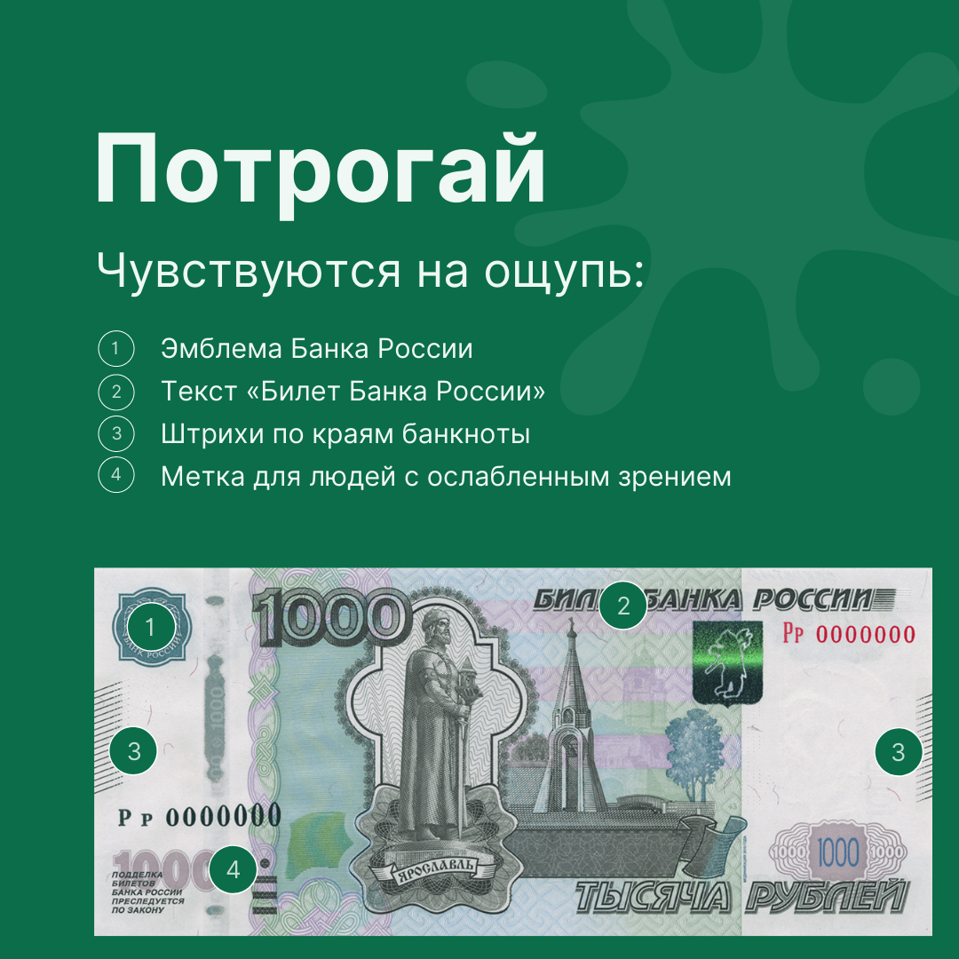 Как распознать фальшивые деньги