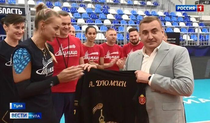 Алексей Дюмин ушел со встречи с "Тулицей" с новой футболкой