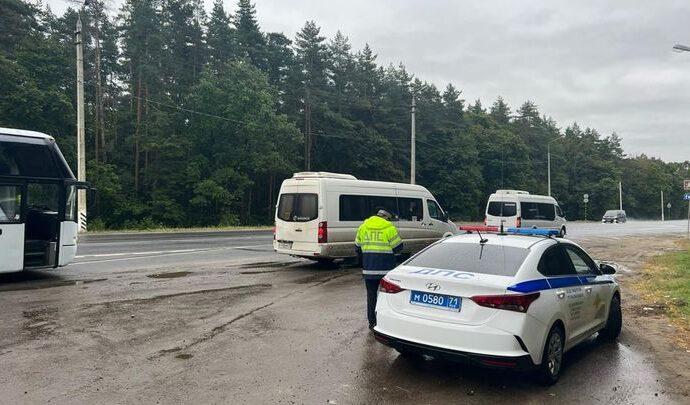 Без страховки и тахографа. В Туле прошла сплошная проверка автобусов