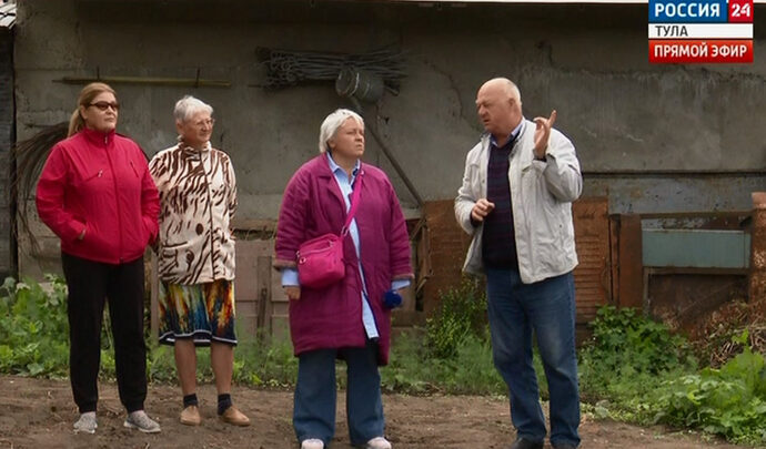 Жители поселка Барсуки страдают от выбросов предприятия, производящего известняковую мучку