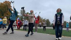 От 70 и старше: в Туле стартовали соревнования по северной ходьбе