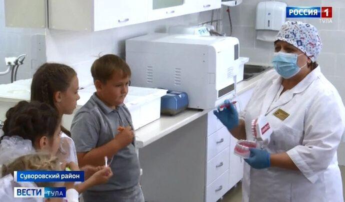 В суворовской школе открыли стоматологический кабинет